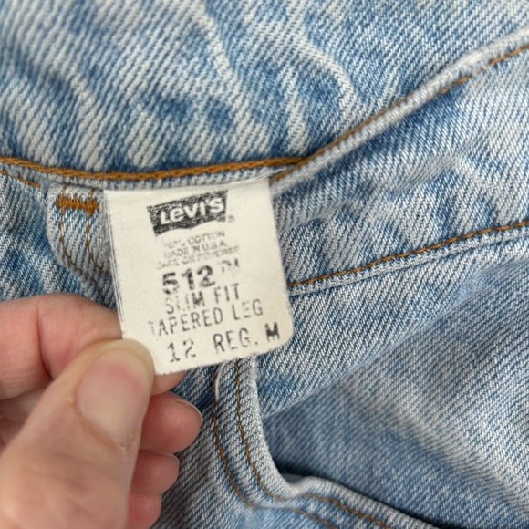 Levi’s 512 Slim Fit Tapered Leg Jeans Size 12 - Picture 2 of 8